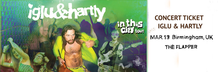 I&H Concert Ticket, BIRMINGHAM, UK MAR 2026