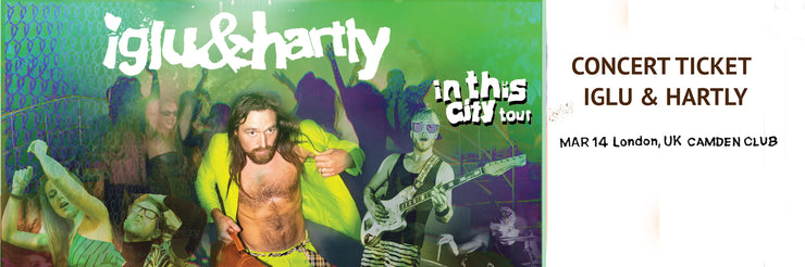 I&H Concert Ticket, LONDON, UK MAR 2026